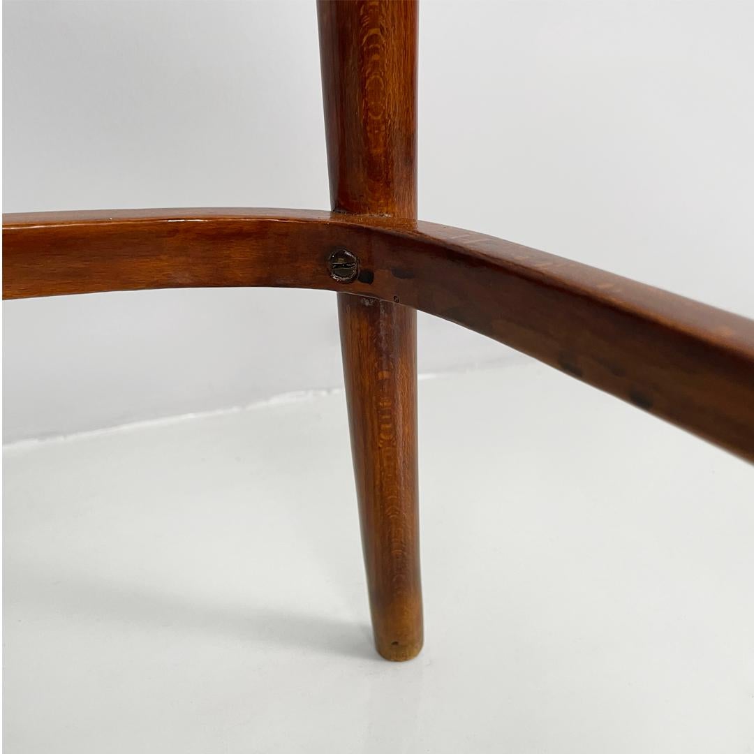 Socle carré en bois art déco italien, années 1920 en vente 7