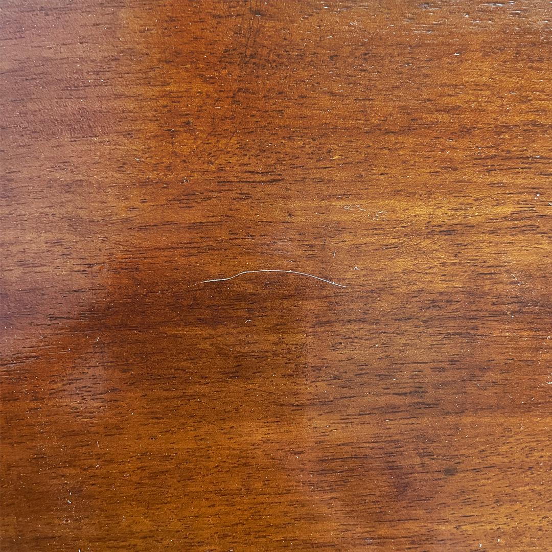 Socle carré en bois art déco italien, années 1920 en vente 1