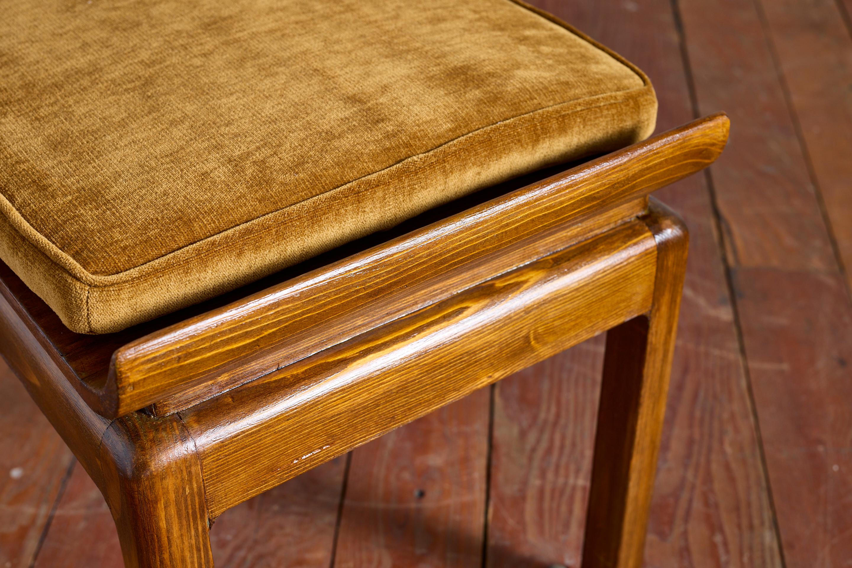 Tabourets art déco italien en vente 11