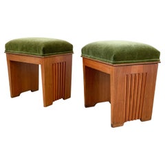 Italian Art Deco Stools