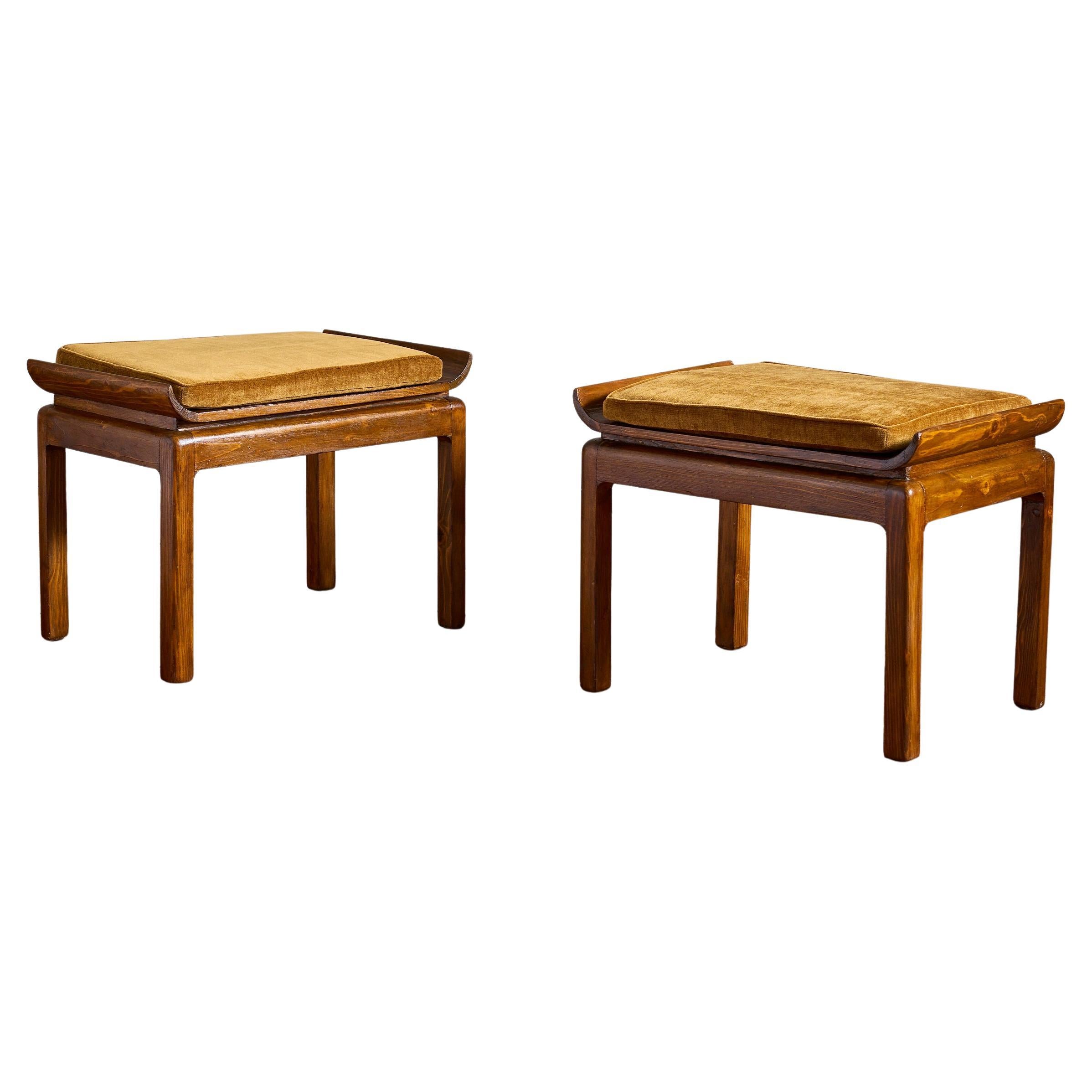 Italian Art Deco Stools