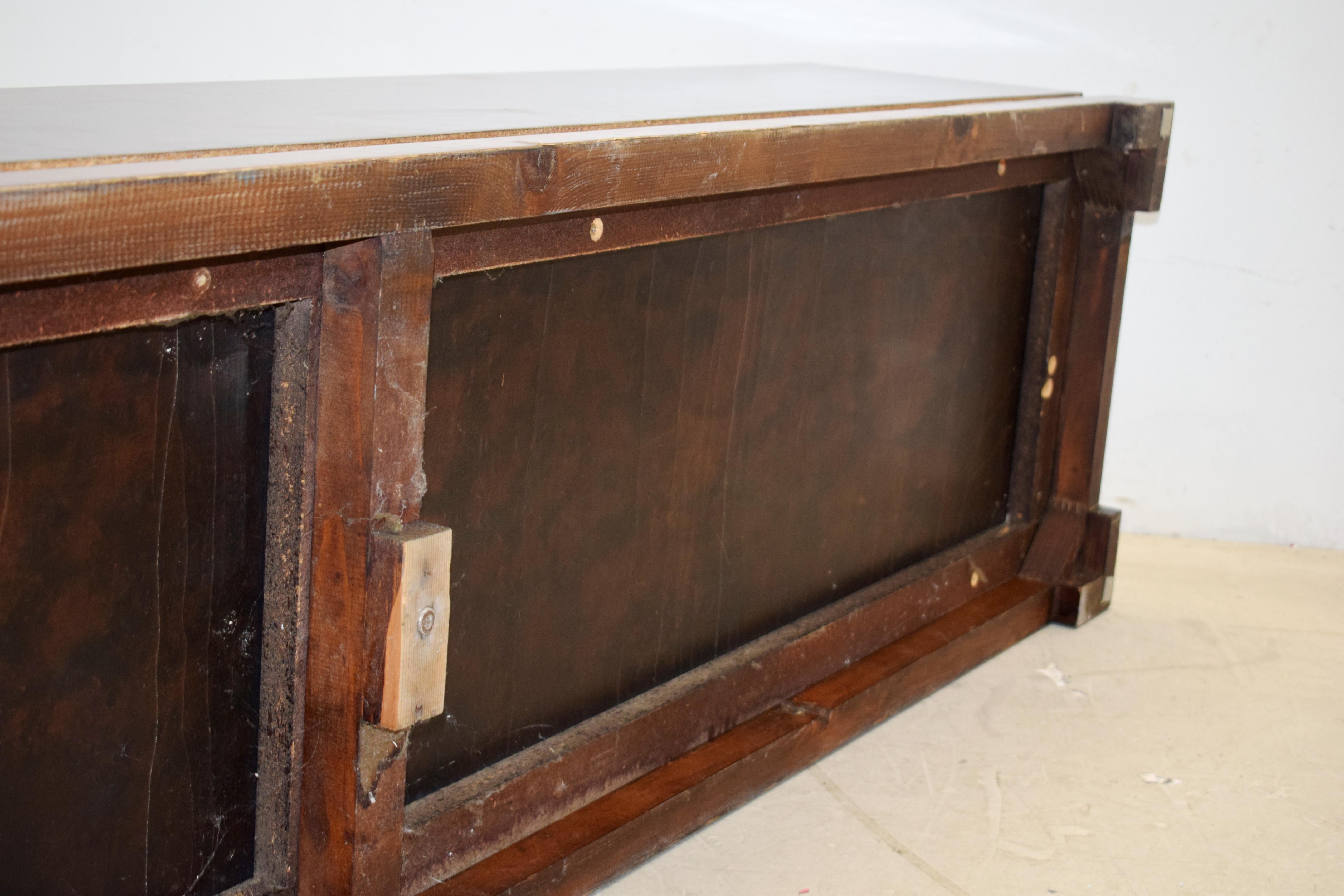 Italian Art Deco Style Bench, 1960s For Sale 8