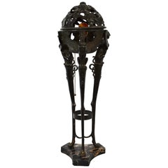 Italian Art Deco Table Lamp, Bronze, circa 1925
