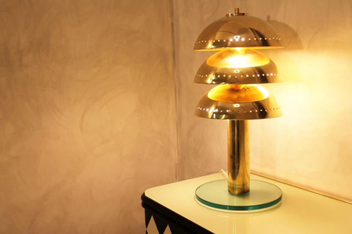 Italian Art Deco Table Lamp by Fabio Ltd In New Condition For Sale In Los Angeles, CA