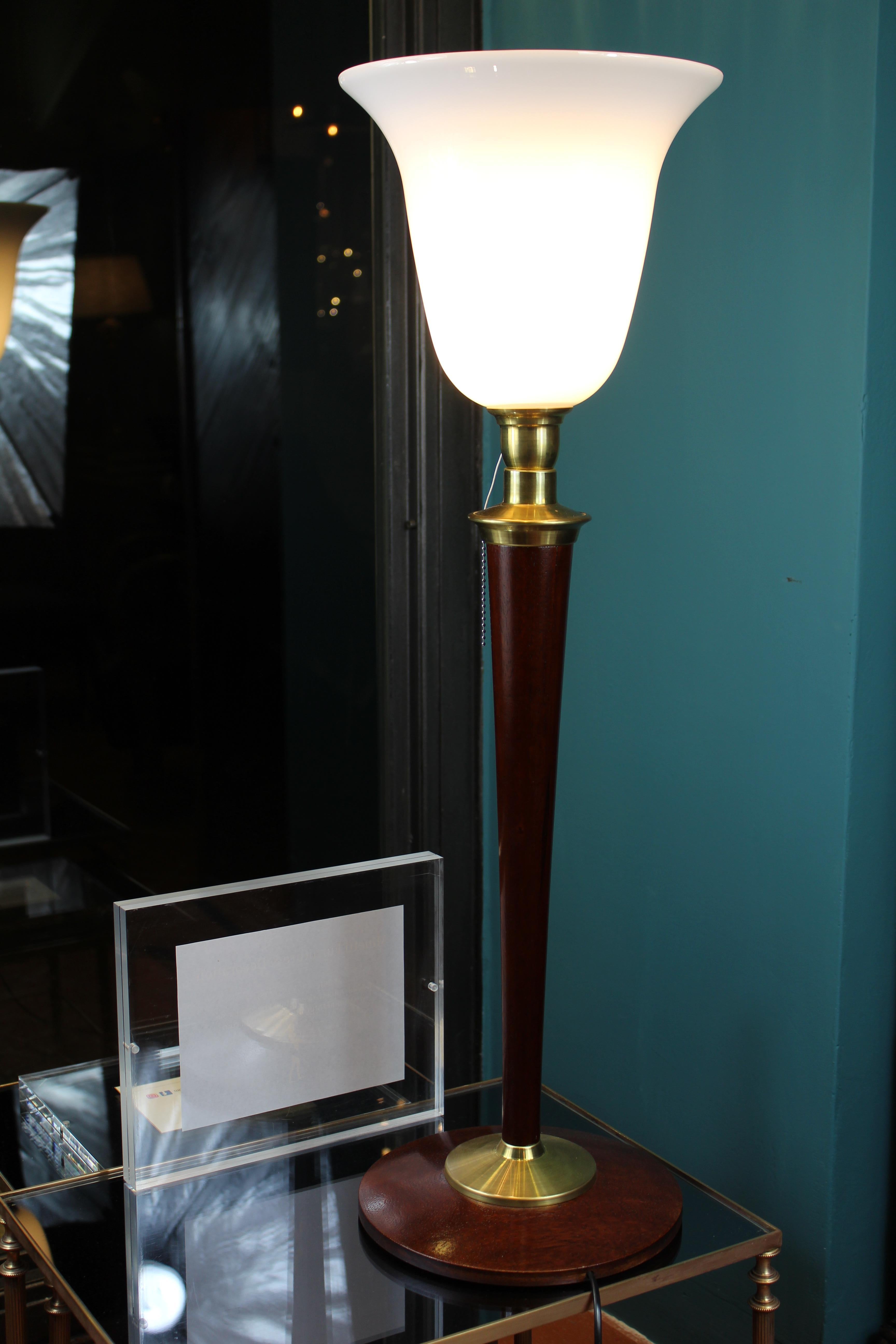 Italian Art Deco Table Lamp For Sale 8