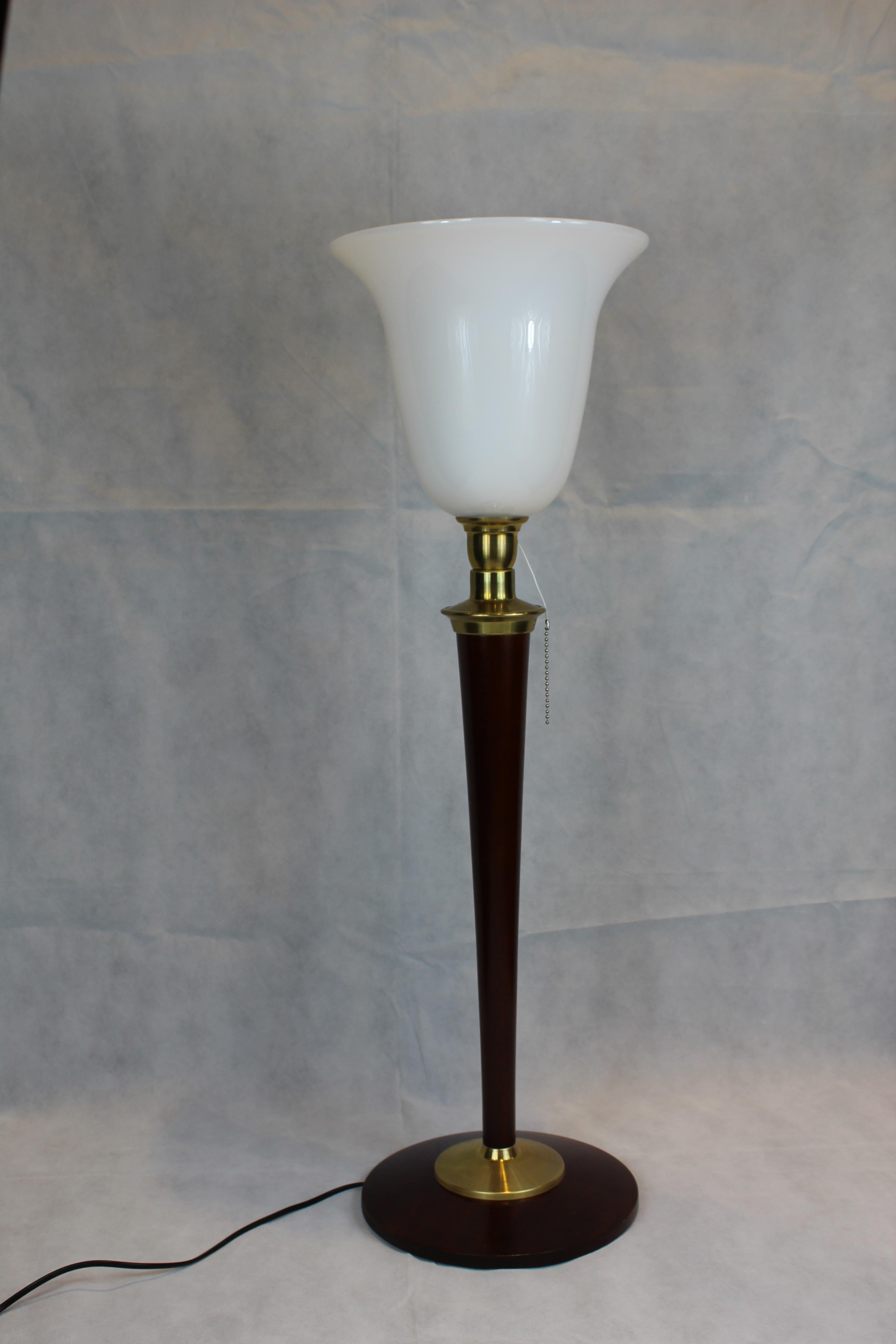 Italian Art Deco Table Lamp For Sale 4