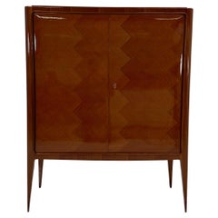 Italian Art Deco Teak Cabinet By Paolo Buffa , 1950s