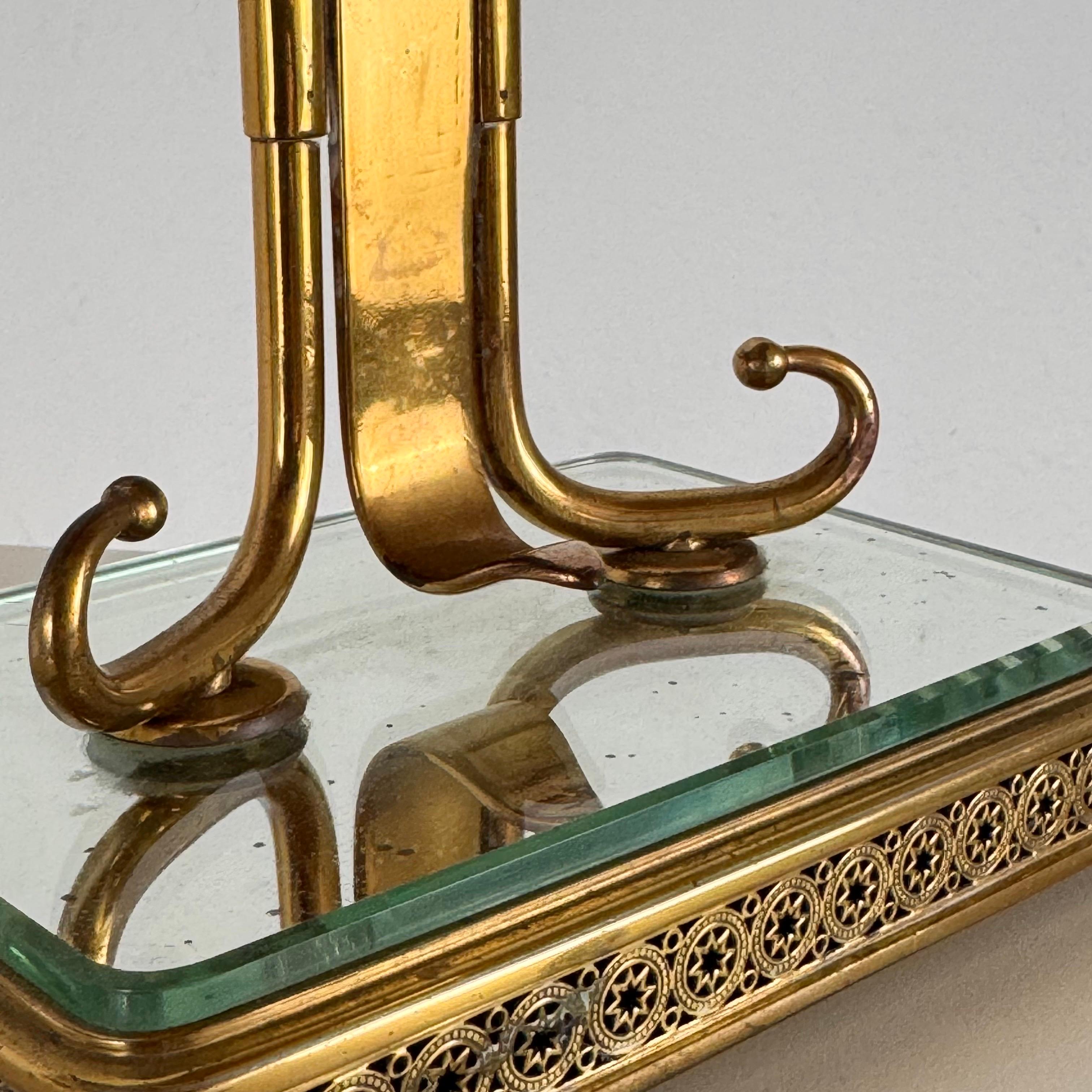 Espejo de tocador italiano Art Deco de Pier Luigi Colli, década de 1940 en venta 4
