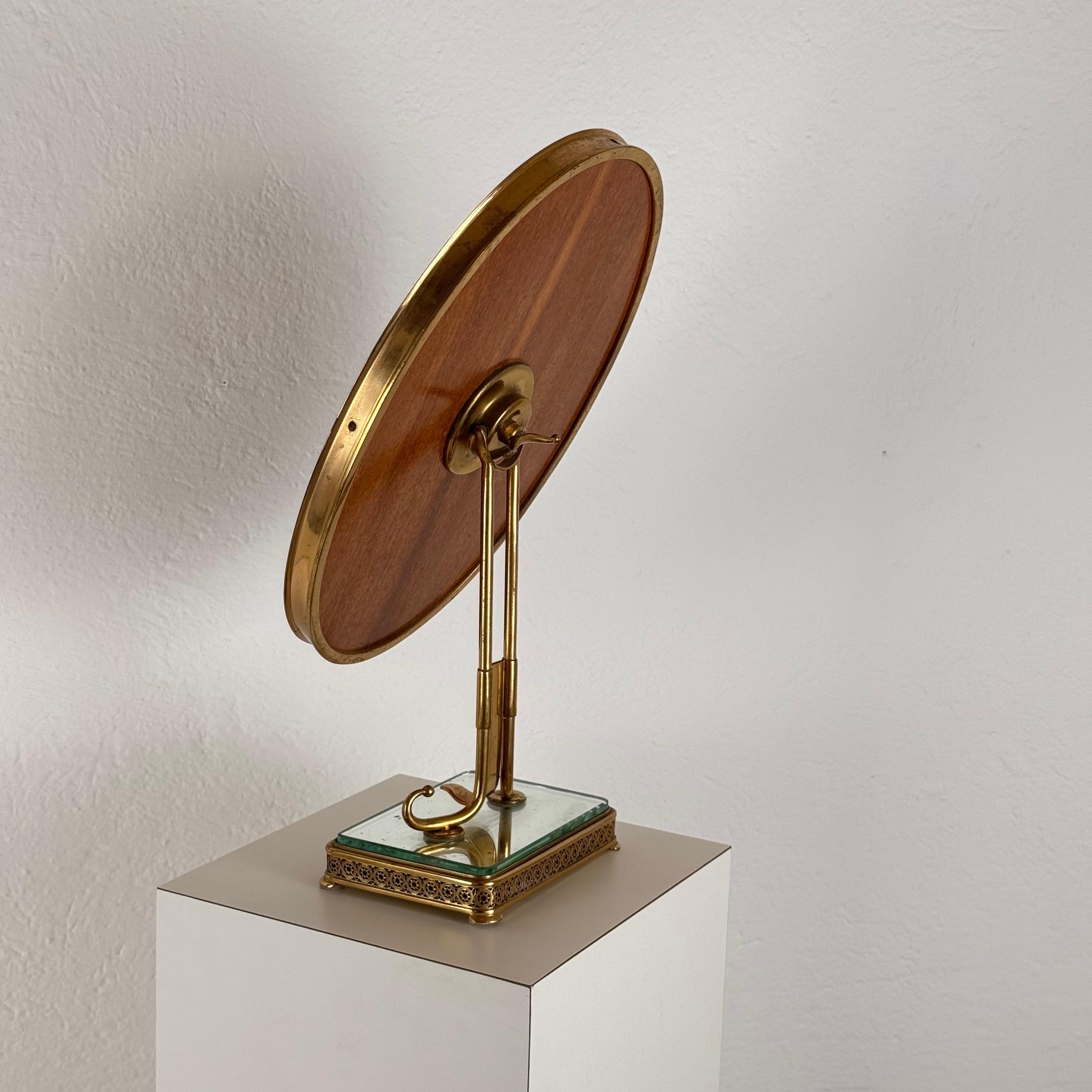 Espejo de tocador italiano Art Deco de Pier Luigi Colli, década de 1940 en venta 12