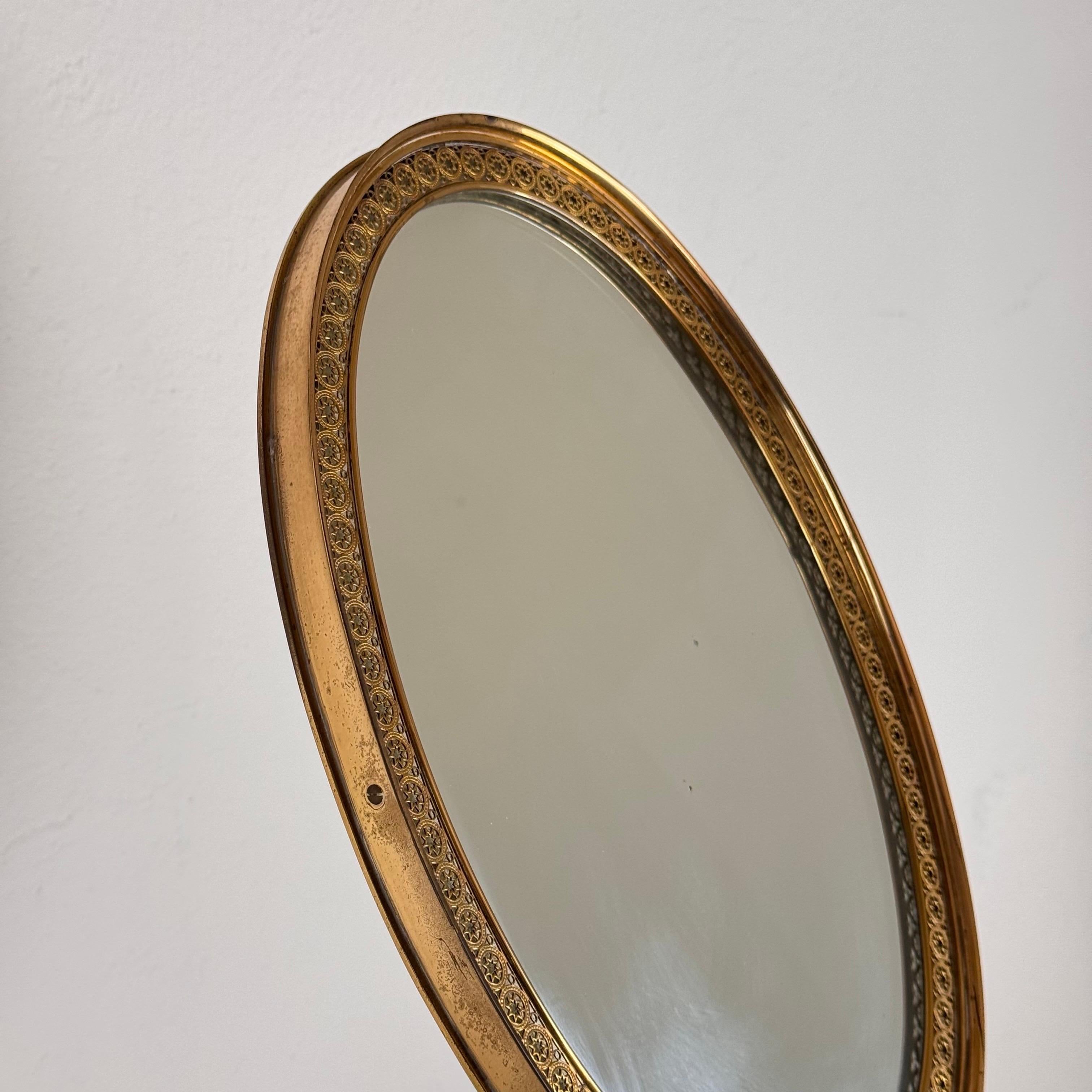 Espejo de tocador italiano Art Deco de Pier Luigi Colli, década de 1940 Art Decó en venta