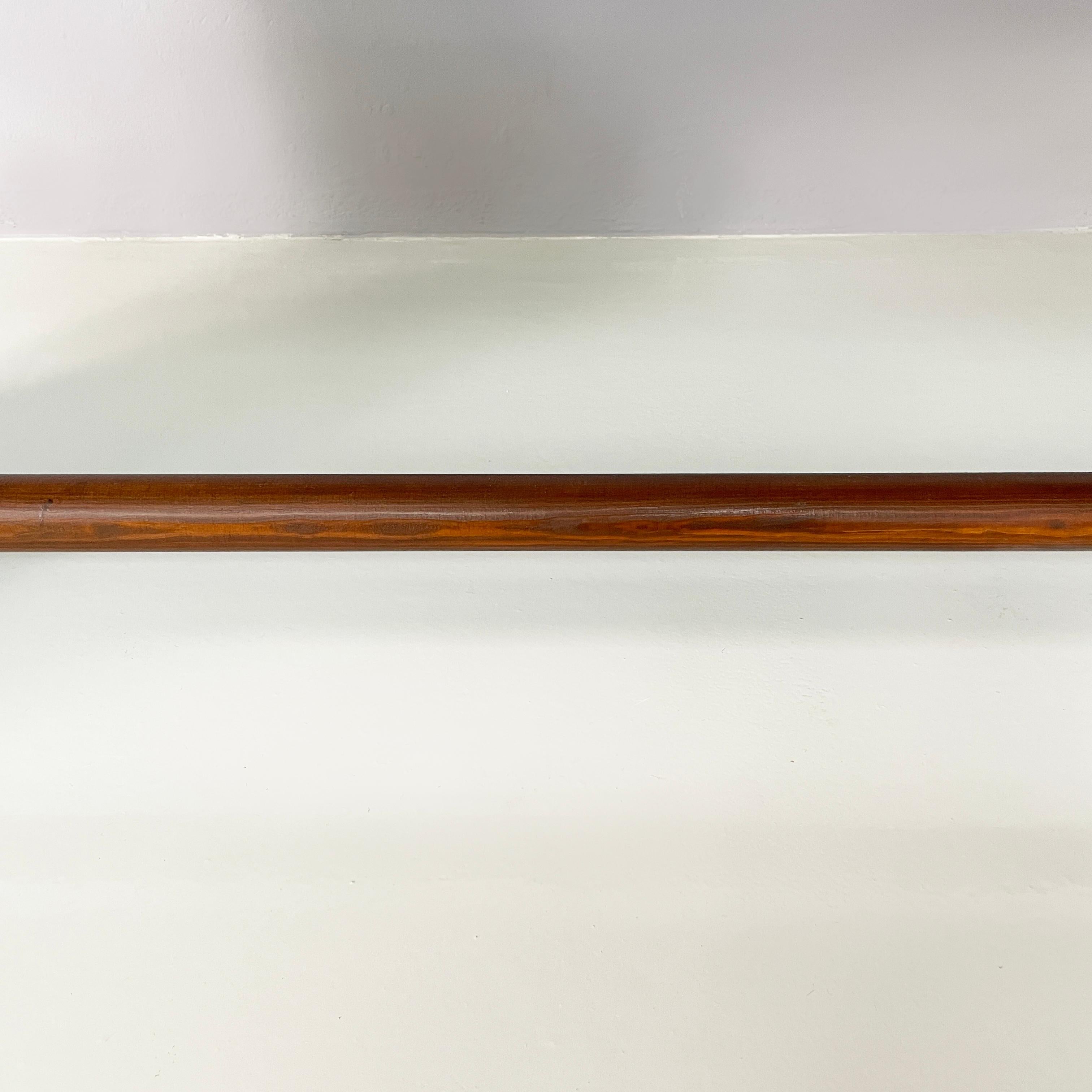 Rechteckige italienische Art-Déco-Konsolen aus Holz mit Schublade, 1940er Jahre im Angebot 13