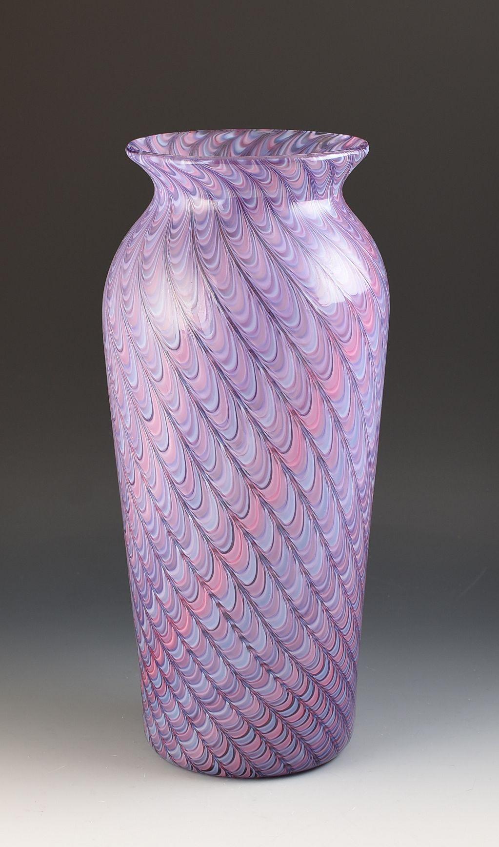 Mid-Century Modern Italian Art glass CENEDESE SIGNED VASE C.1955 For Sale