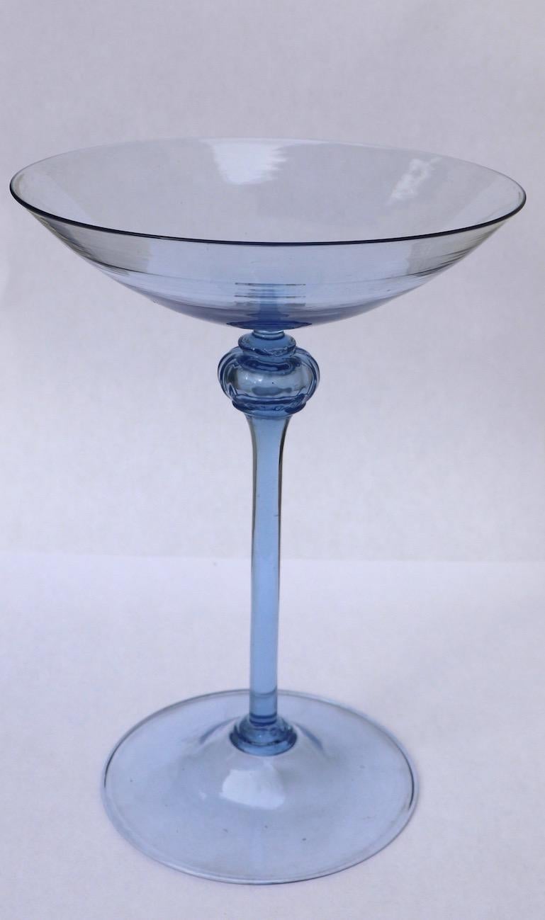 Art Deco Italian Art Glass Compote after Zecchin Sofia For Sale