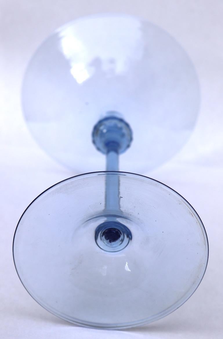 20th Century Italian Art Glass Compote after Zecchin Sofia For Sale