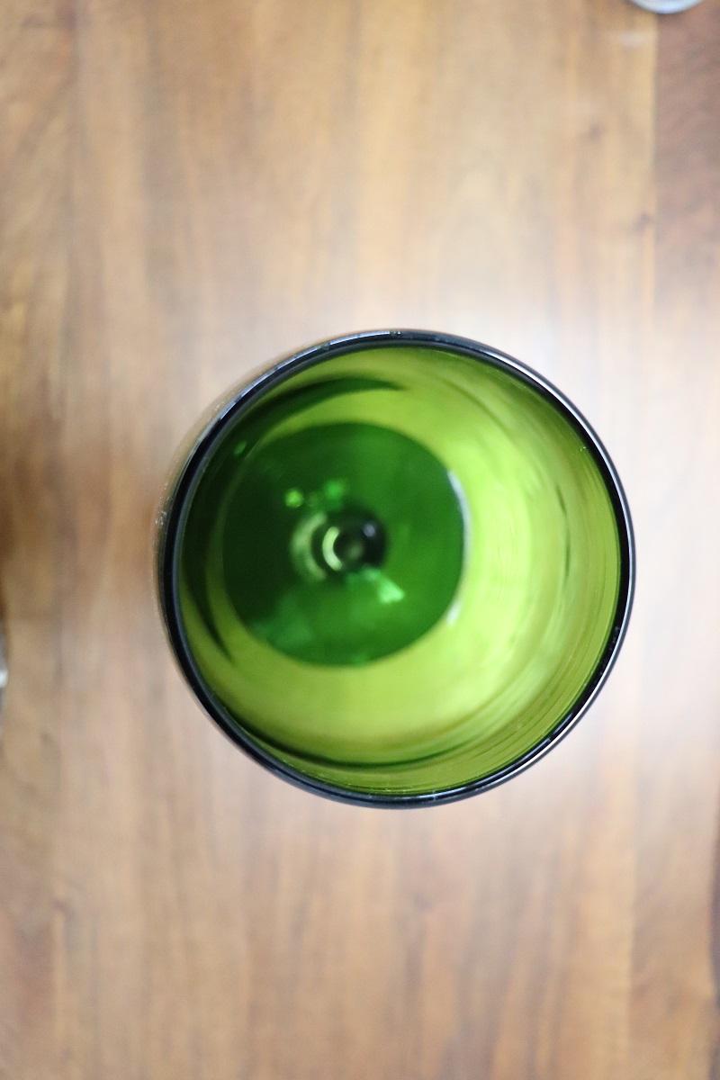 Metà XX secolo Vaso italiano in vetro artistico Greene & Greene, circa anni '60 in vendita
