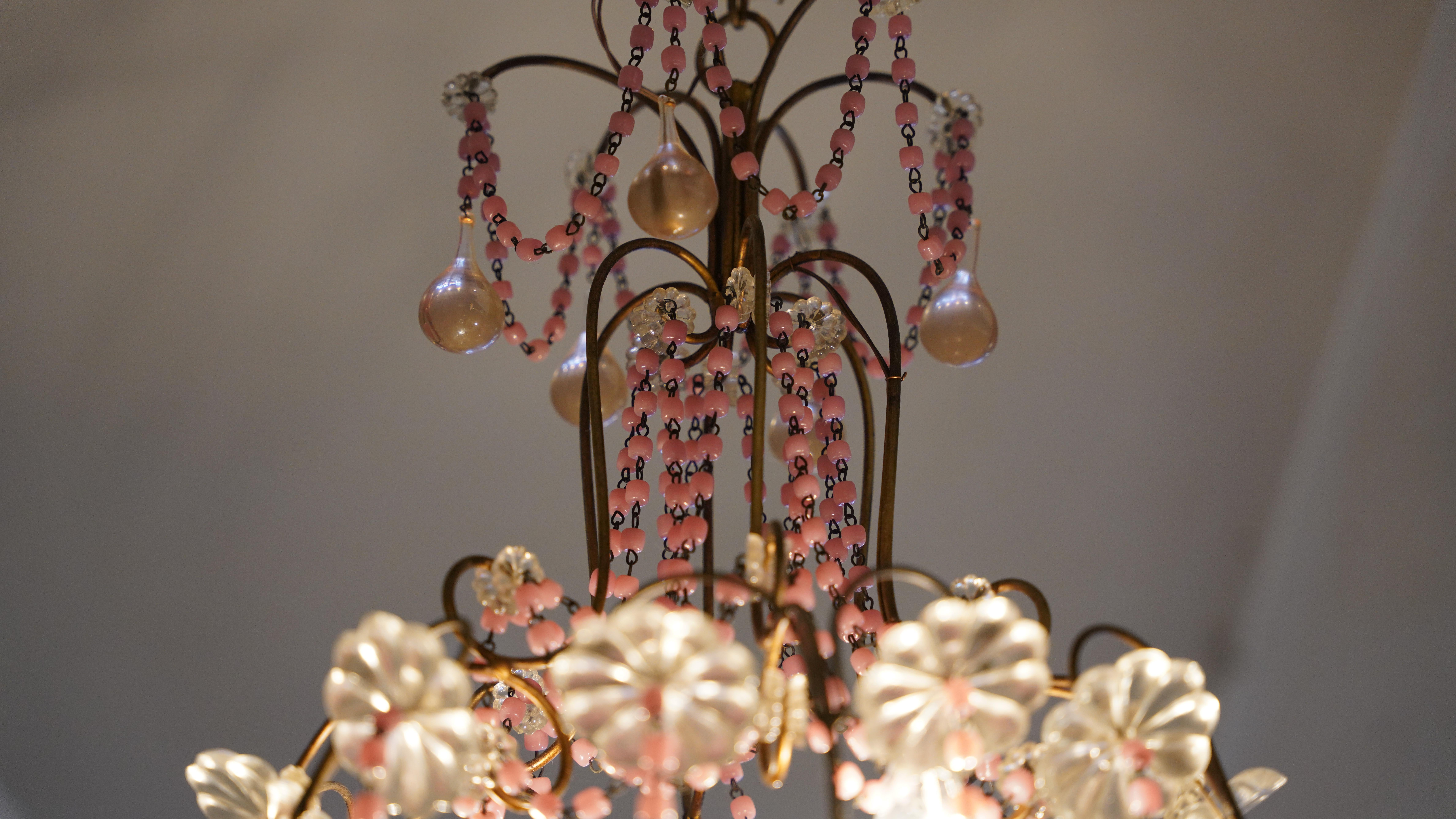 20ième siècle Lustre Art Nouveau italien en vente