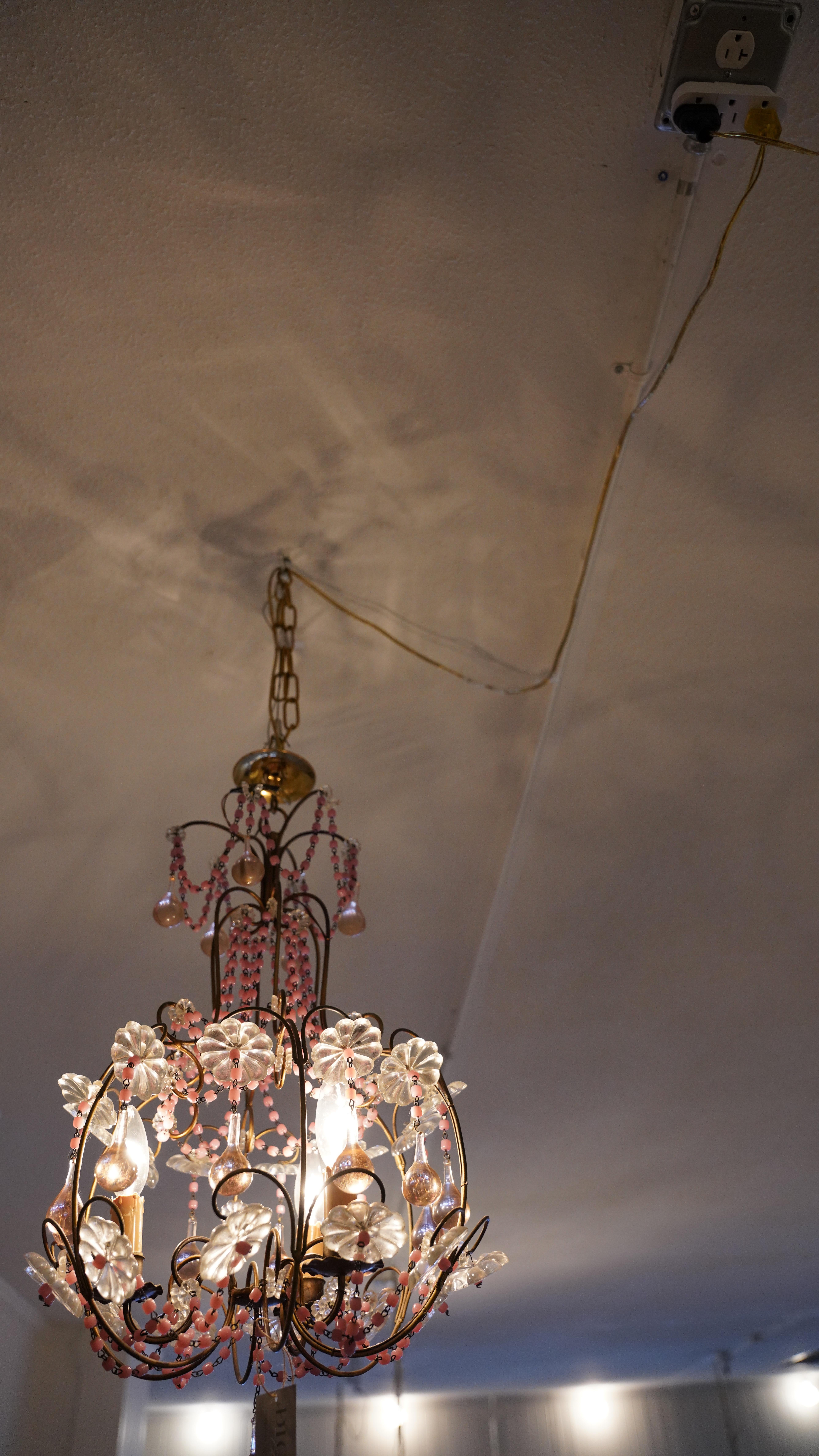 Lustre Art Nouveau italien en vente 3