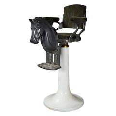 Italian Art Nouveau Children's Barber Chair
