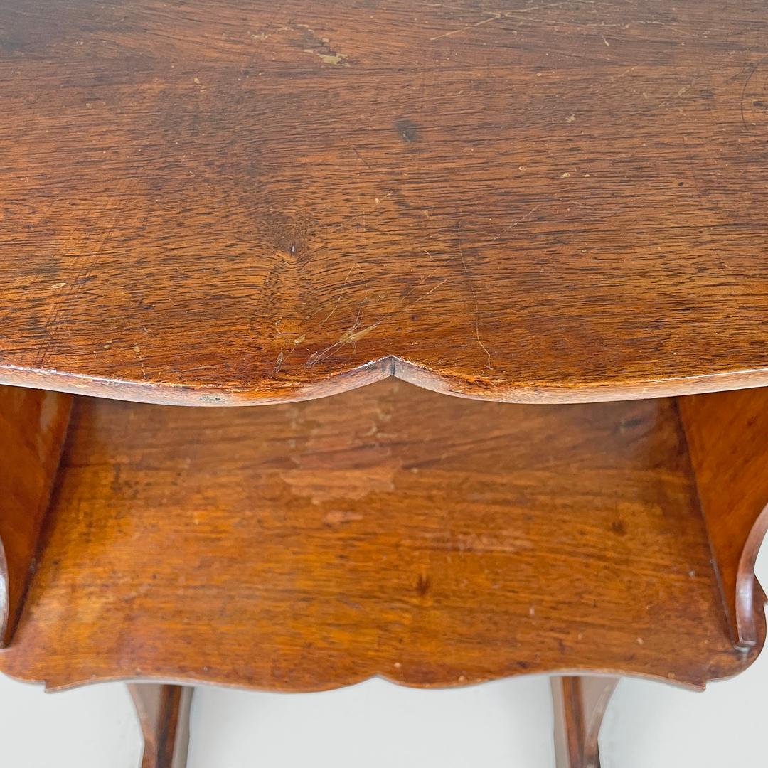 Bibliothèque italienne Art Nouveau avec trois étagères, début des années 1900 en vente 7