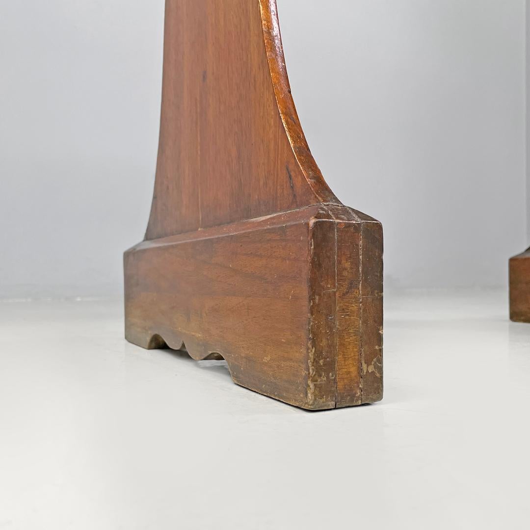 Bibliothèque italienne Art Nouveau avec trois étagères, début des années 1900 en vente 15