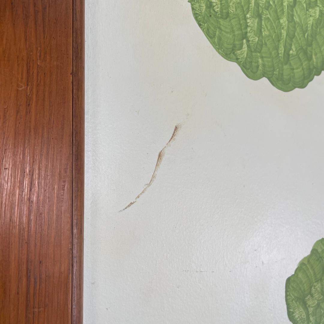 Paravento italiano in legno Art Nouveau con figure umane dipinte a mano, inizio '900 in vendita 9