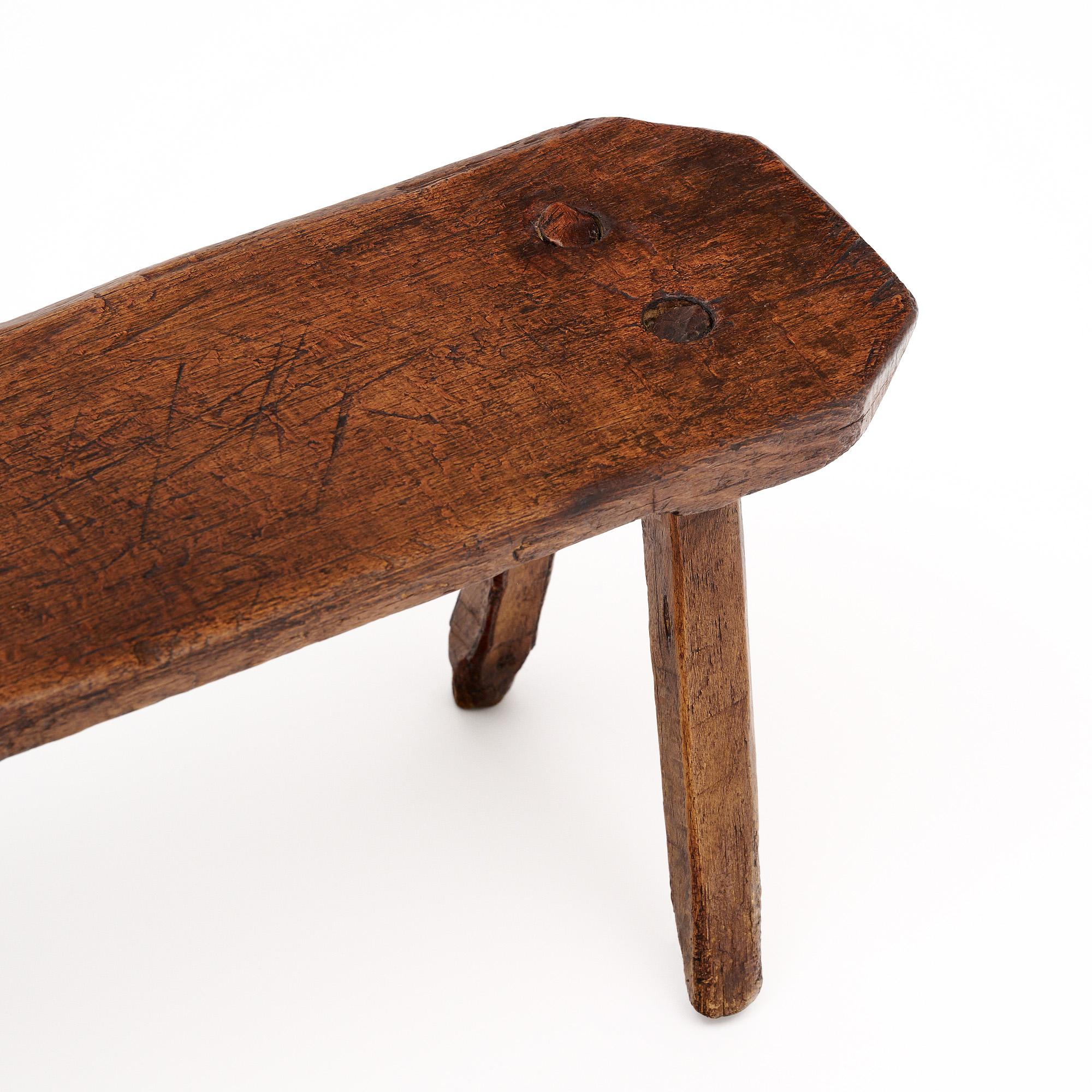 Tabouret ancien italien Arte Povera Bon état - En vente à Austin, TX