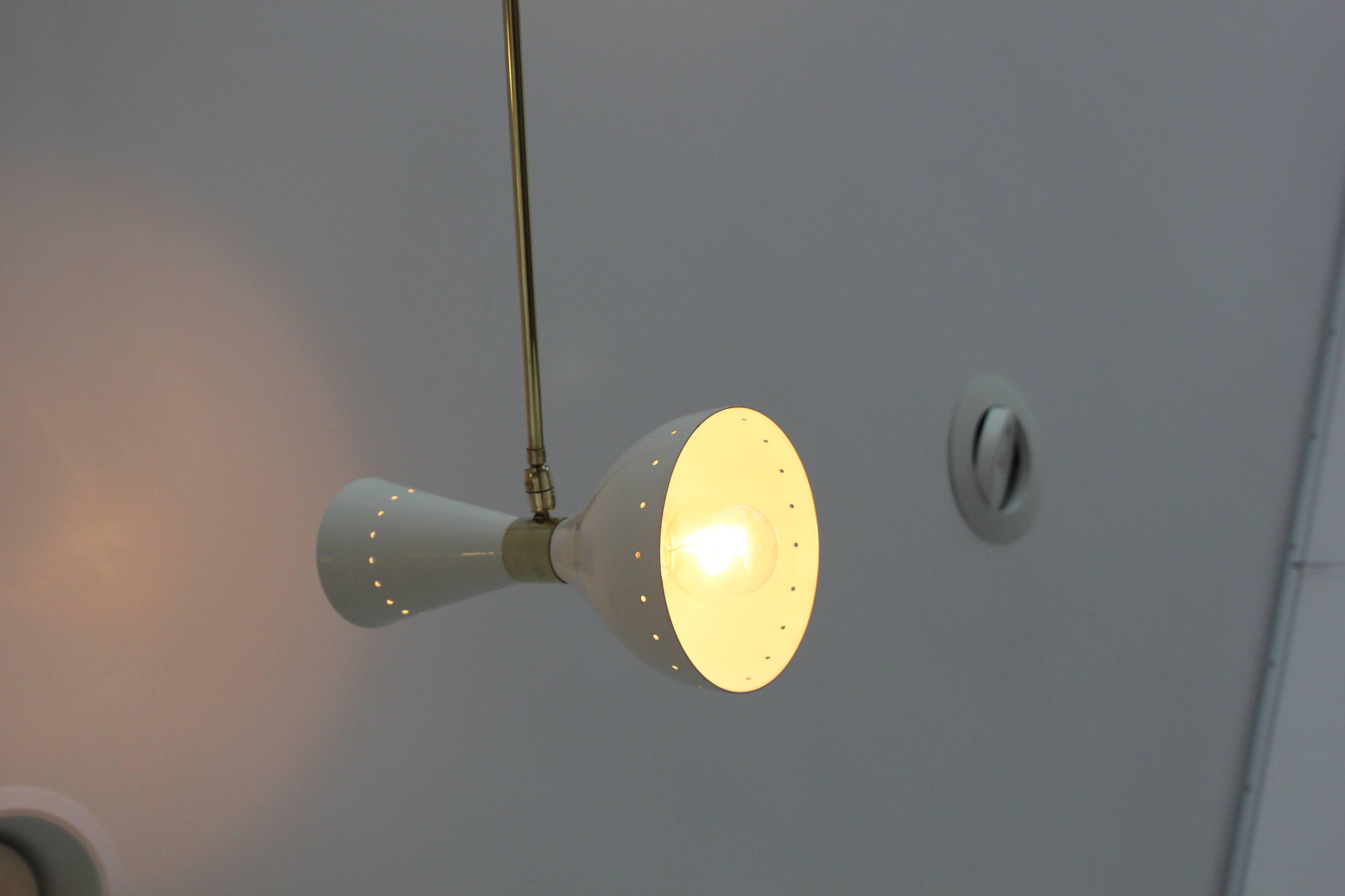 Contemporary Italian Articulating Ceiling Light