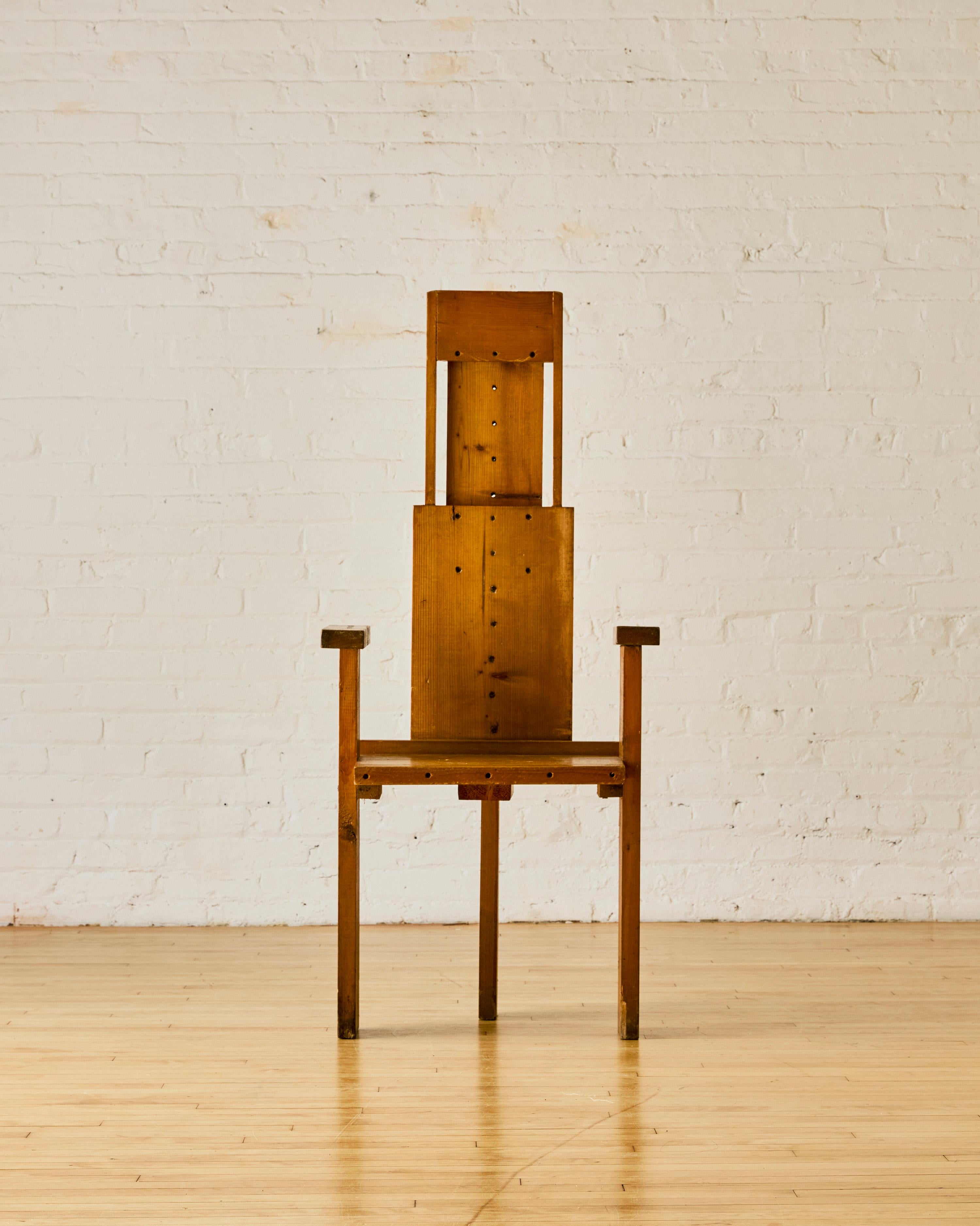 Italian artist made chair C. 1950's For Sale 1