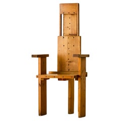 Italian artist made chair C. 1950's
