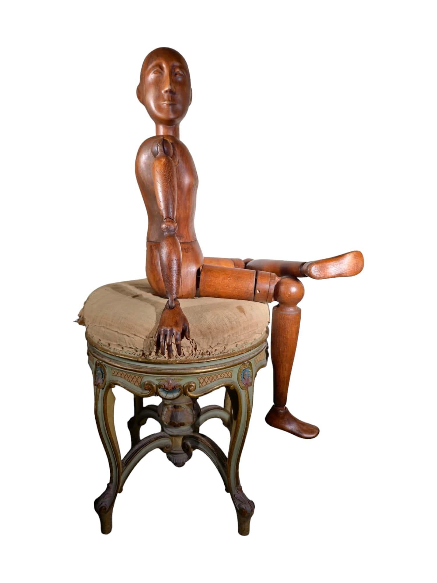 Italian Artist's Mannequin from the 19th Century For Sale 5