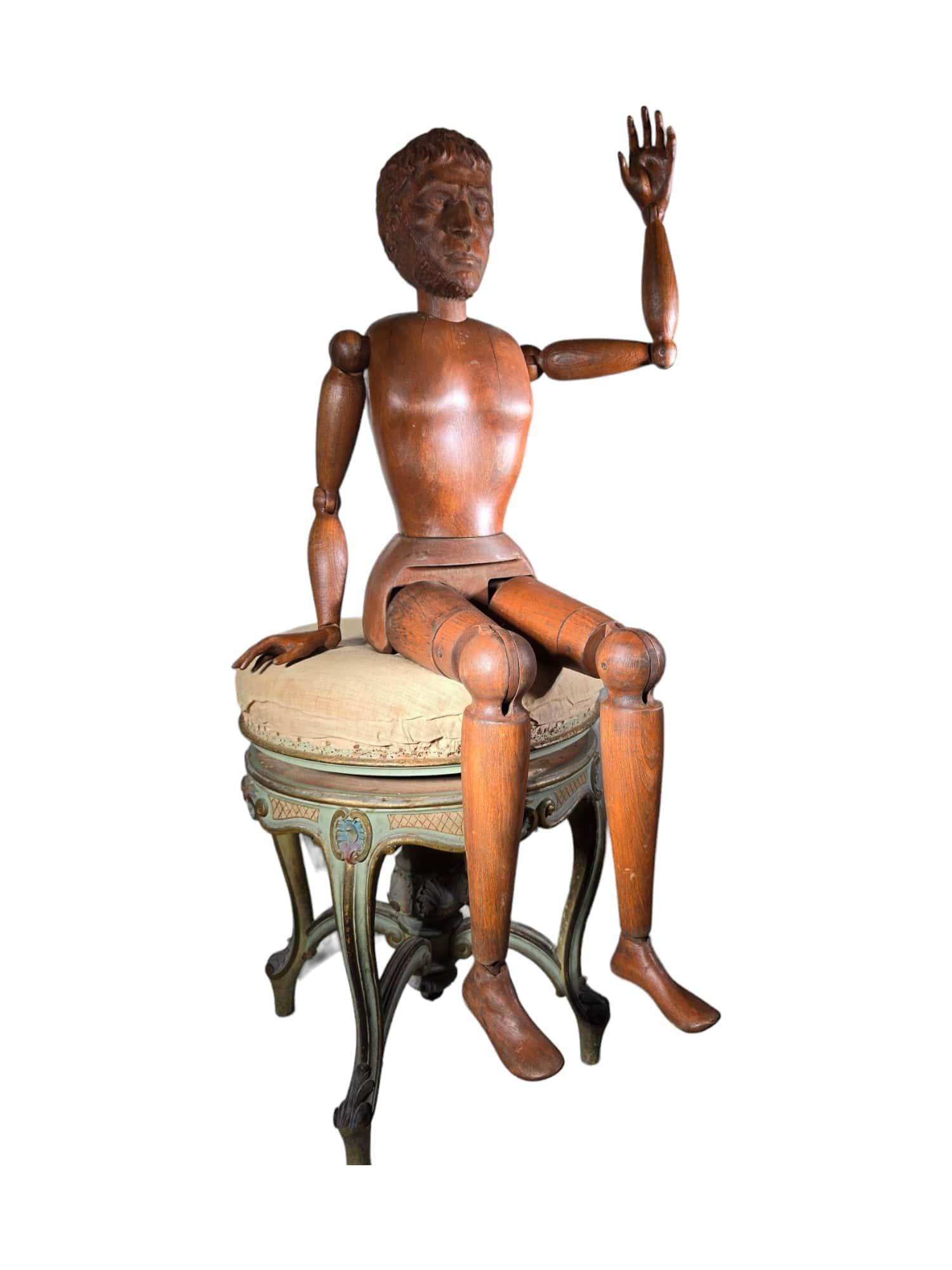 Italian Artist's Mannequin from the 19th Century For Sale 6