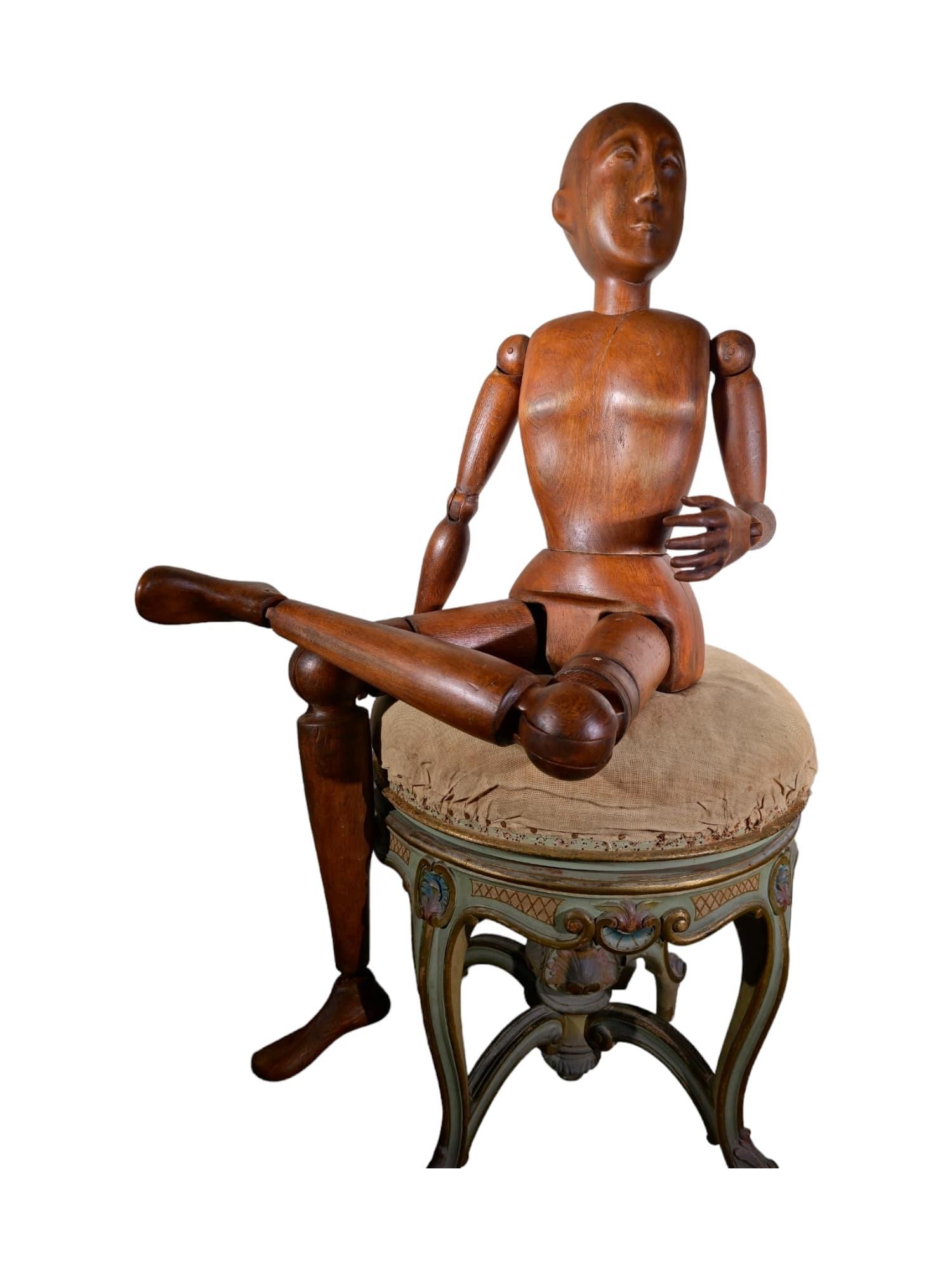 Italian Artist's Mannequin from the 19th Century For Sale 7
