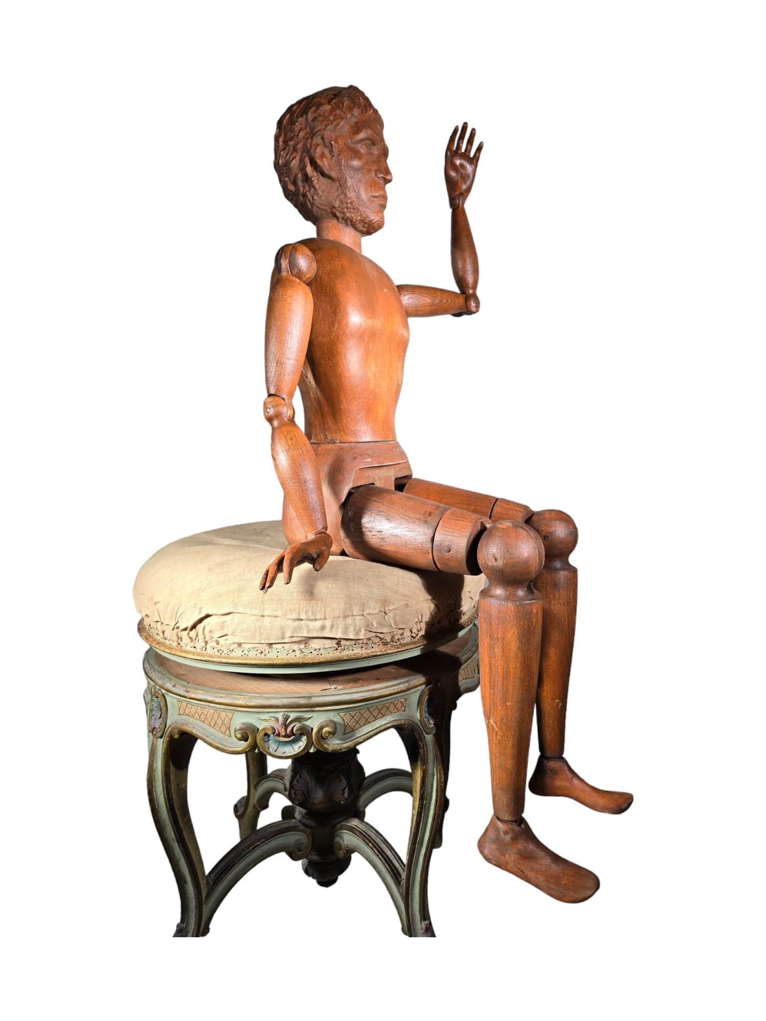 Italian Artist's Mannequin from the 19th Century For Sale 8