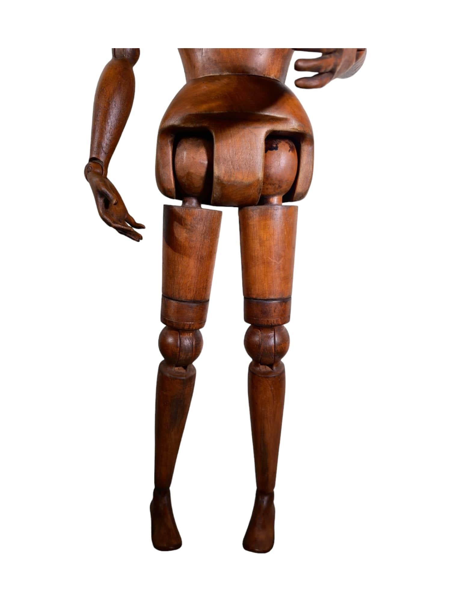 Italian Artist's Mannequin from the 19th Century For Sale 9