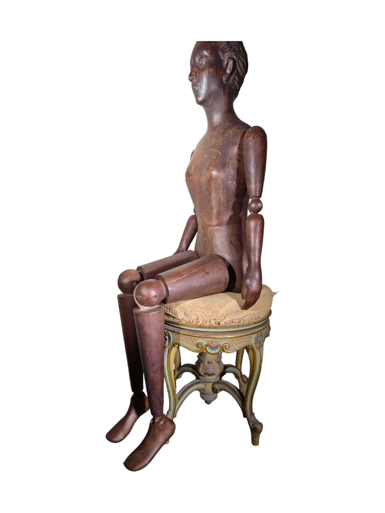 Italian Artist's Mannequin from the 19th Century For Sale 9