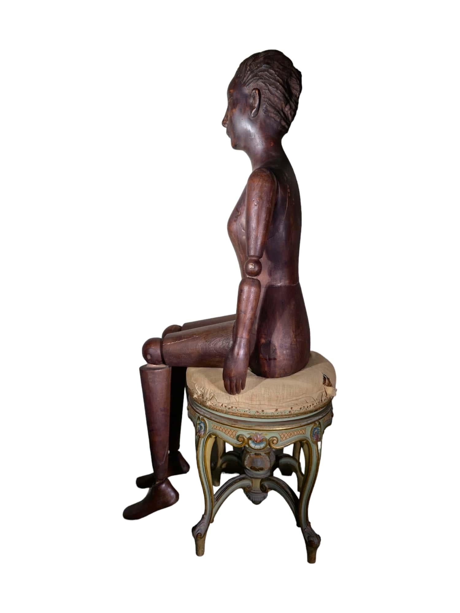 Italian Artist's Mannequin from the 19th Century For Sale 10