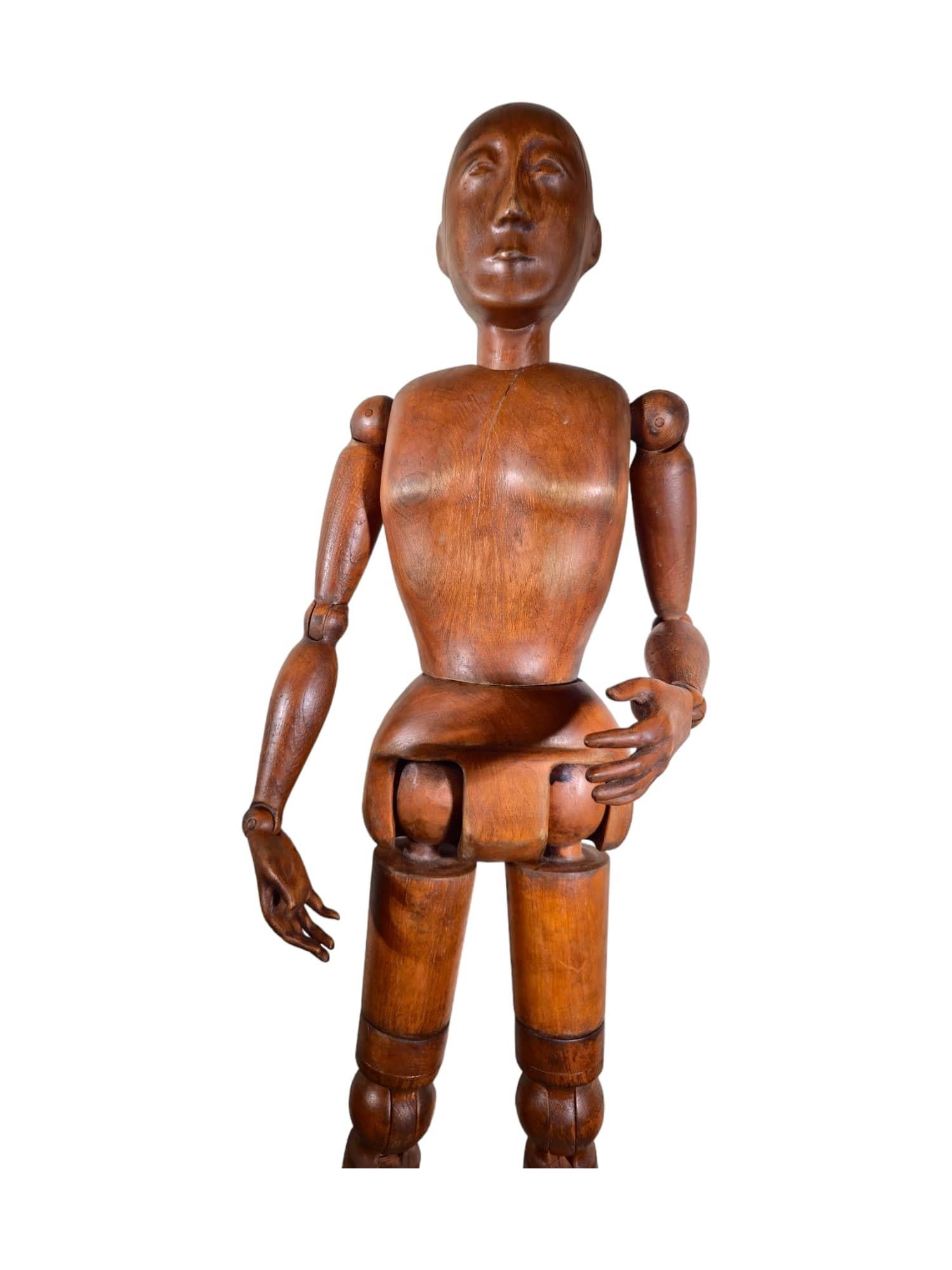 Italian Artist's Mannequin from the 19th Century For Sale 12