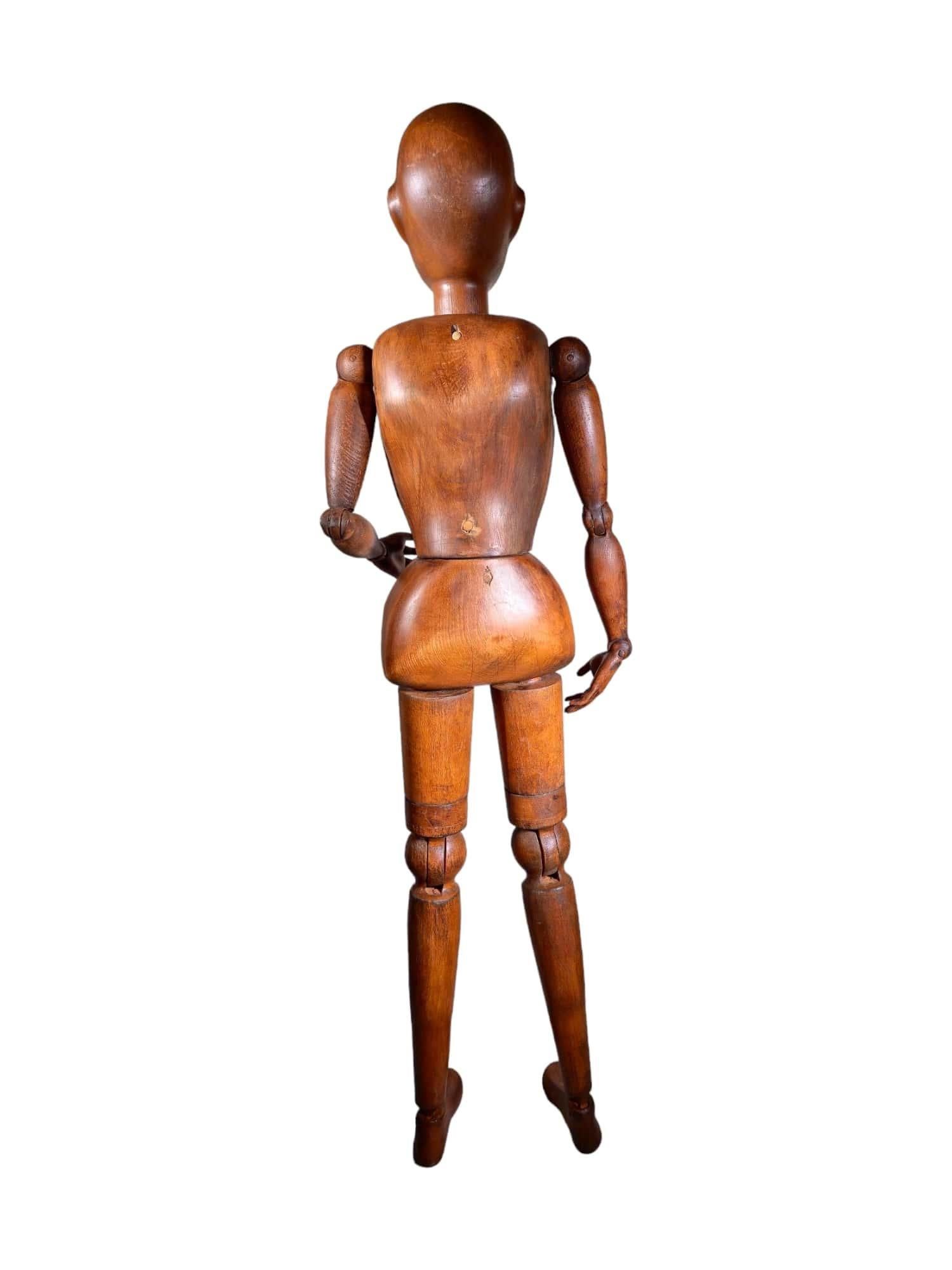 Italian Artist's Mannequin from the 19th Century For Sale 13
