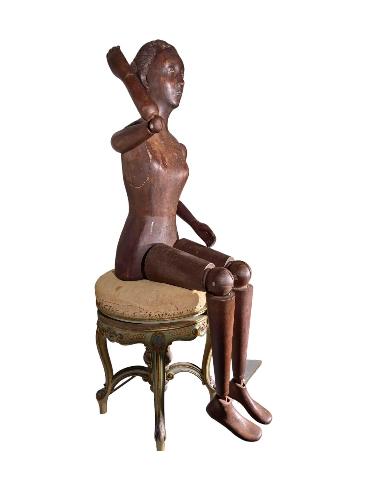 Italian Artist's Mannequin from the 19th Century For Sale 13