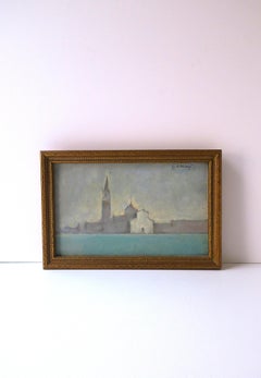 Obra de Arte Italiana Pintura Venecia