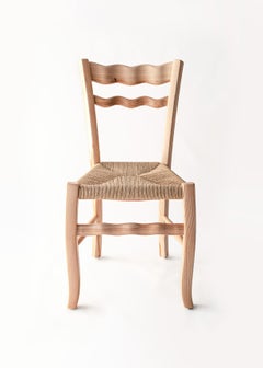 Italian Ashwood Chair "A signurina - Nuda 02" by MYOP