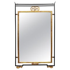 Italian Asian Modern Iron Mirror By Palladio