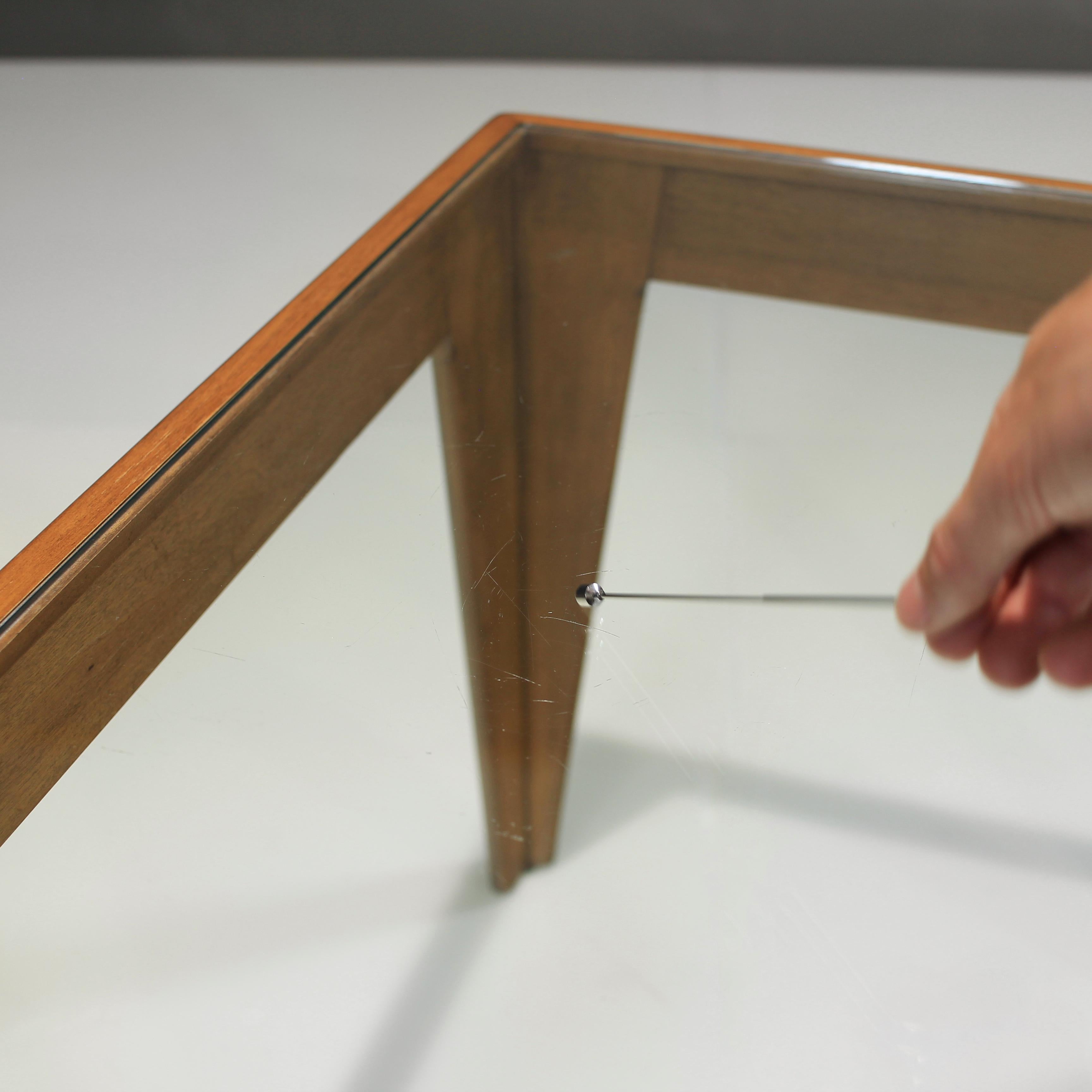 20ième siècle Tables d'extrémité asymétriques italiennes à la manière de Gio Ponti en vente