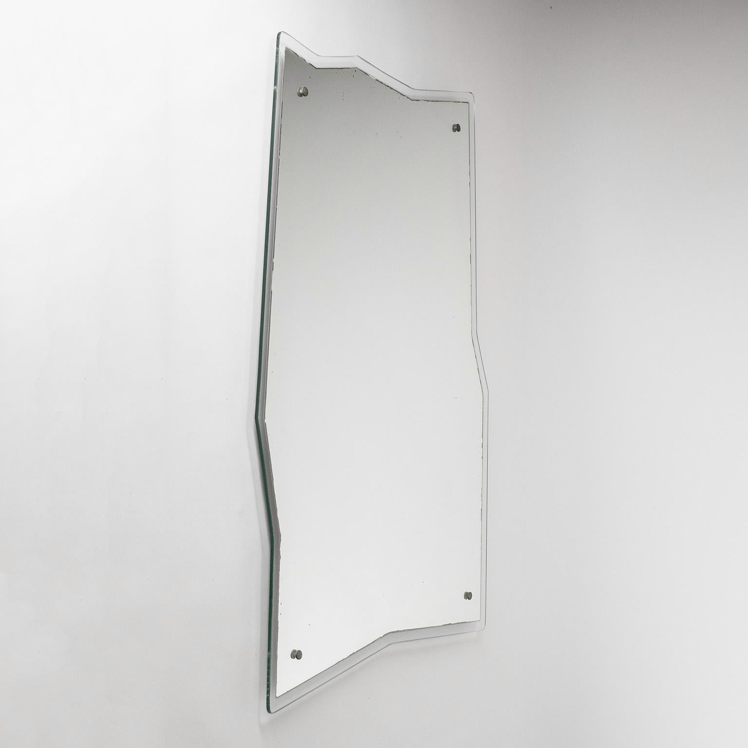 Italian Asymmetrical Mirror, 1950s 3