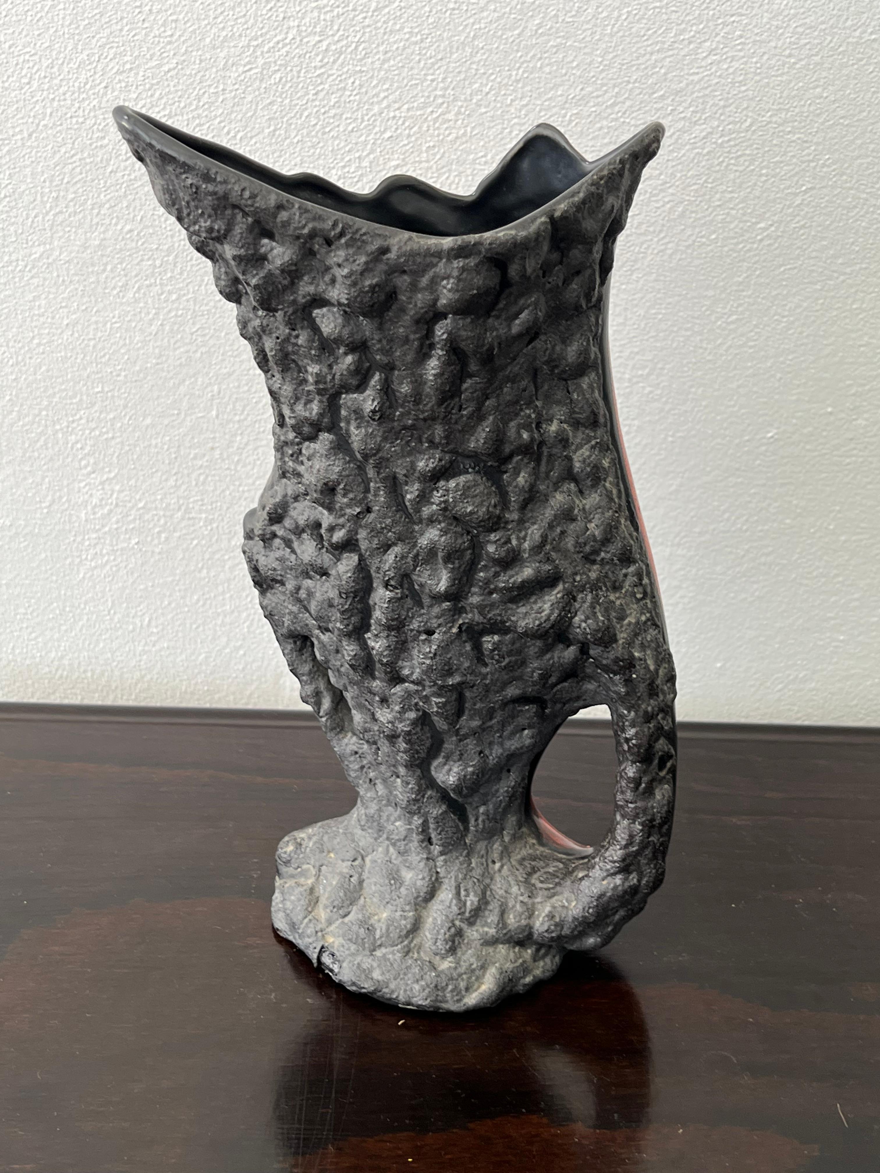 Vaso di lava italiano Augusto Giulianelli per San-Marino, anni '50 In condizioni buone in vendita a Byron Bay, NSW
