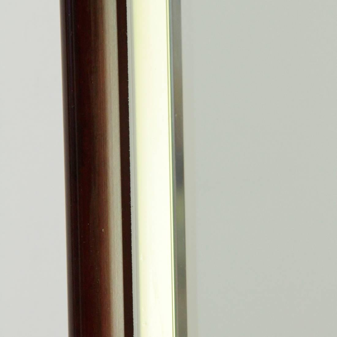 Italian Backlight Rectangular Mirror, 1970s 4