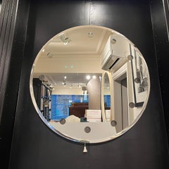 Italian Backlit Bathroom Circular Mirror