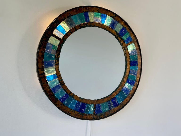 Italian Backlit Mirror For Sale 9