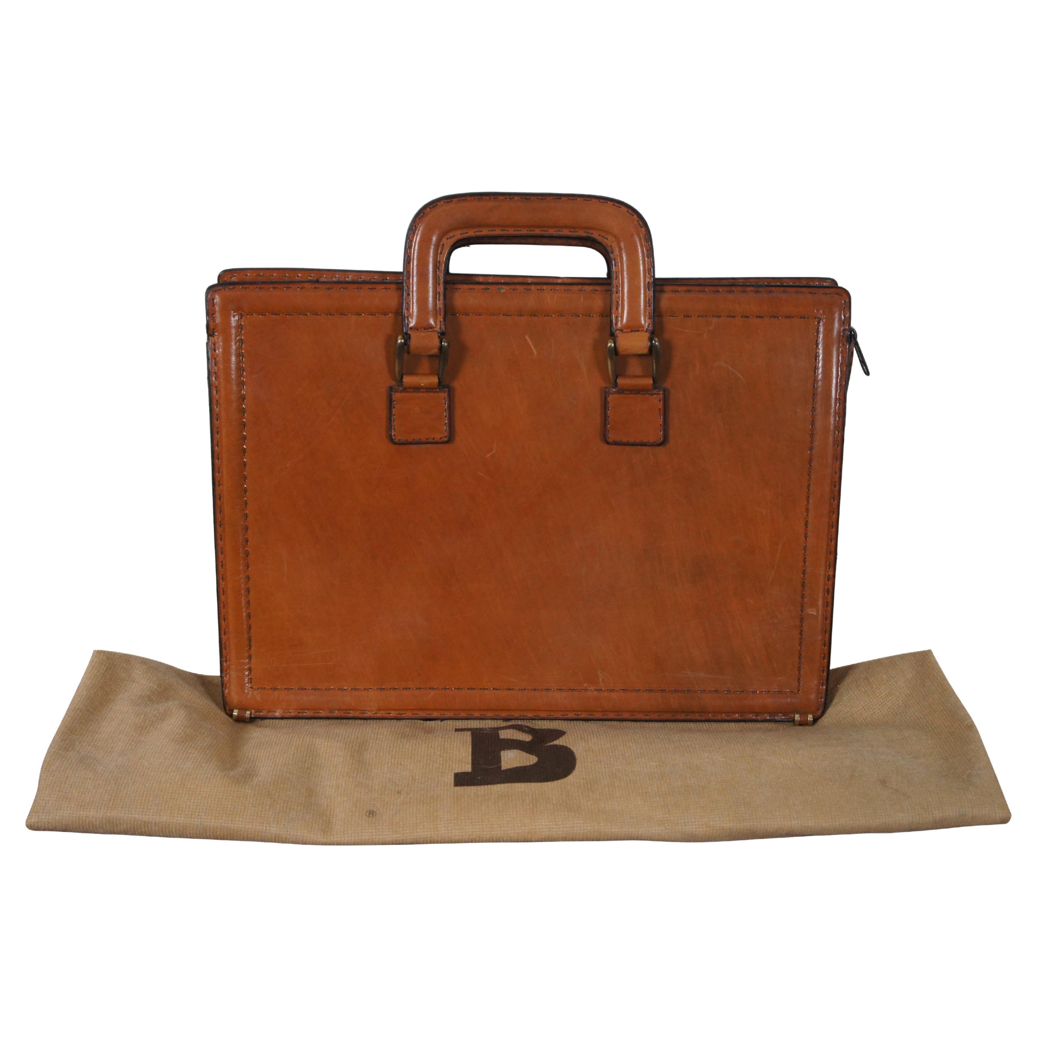 Holiday Sale Hartmann Tan Belting Leather Expandable Briefcase