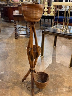 Italian Bamboo 3-Tier Planter